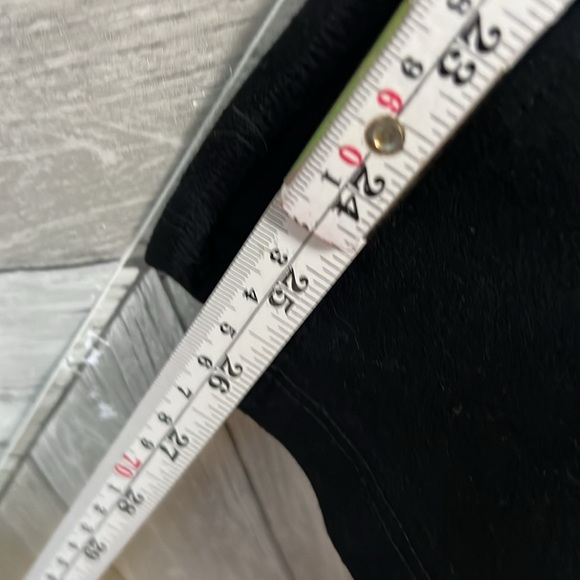 A NEW DAY Women's High Waisted Split Hem Flare Leggings SIZE L - Picture 7 of 8